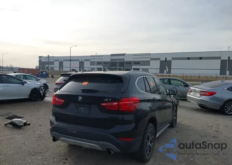 2017 BMW X1 Sdrive28I из США, поврежденный, VIN WBXHU7C32H5H34066